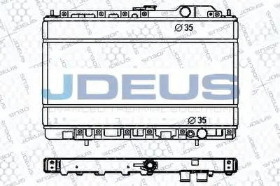 Радиатор, охлаждение двигателя JDEUS купить