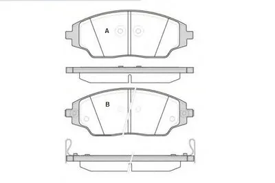 Комплект тормозных колодок, дисковый тормоз E.T.F. купить