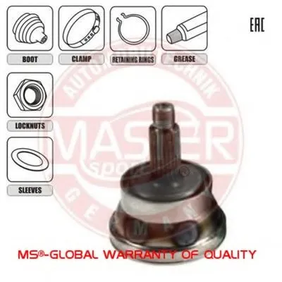 Шарнирный комплект, приводной вал MASTER-SPORT купить