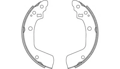Комплект тормозных колодок ADVANCE OPEN PARTS купить