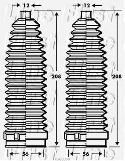 Пыльник, рулевое управление FIRST LINE купить
