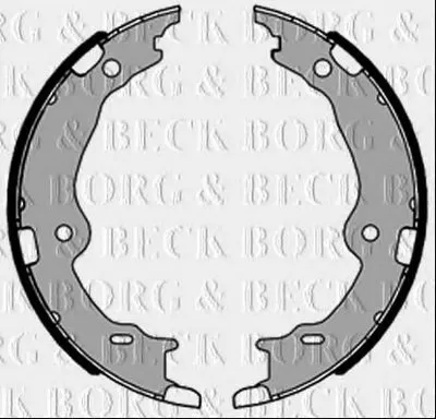 Комплект тормозных колодок BORG & BECK купить