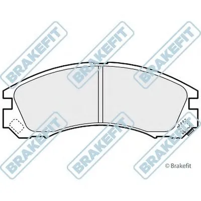Комплект тормозных колодок, дисковый тормоз Brake Fit APEC braking купить