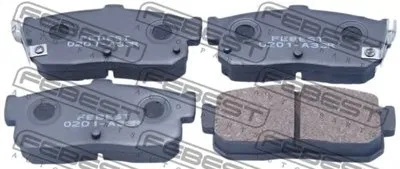 Комплект тормозных колодок, дисковый тормоз FEBEST купить