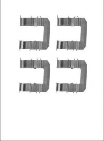 Комплектующие, колодки дискового тормоза MOTAQUIP купить