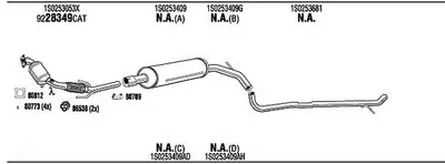 Система выпуска ОГ WALKER купить