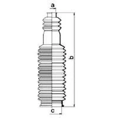 Пыльник, рулевое управление SPIDAN купить
