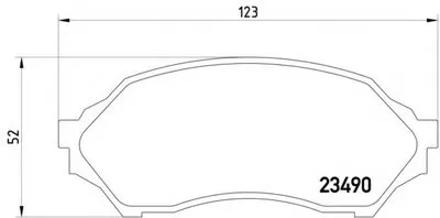Комплект тормозных колодок, дисковый тормоз HELLA купить