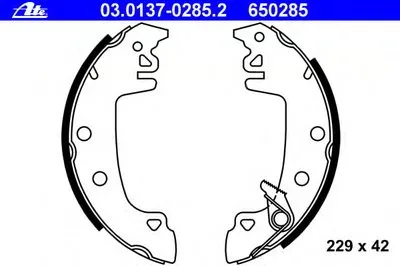 Комплект тормозных колодок ATE купить