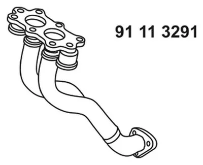 Труба выхлопного газа EBERSPÄCHER купить