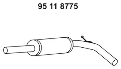 Предглушитель выхлопных газов EBERSPÄCHER купить