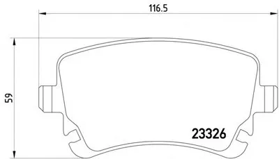 Комплект тормозных колодок, дисковый тормоз HELLA PAGID купить