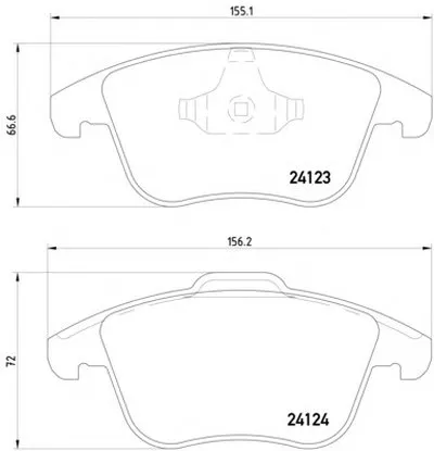 Комплект тормозных колодок, дисковый тормоз HELLA PAGID купить