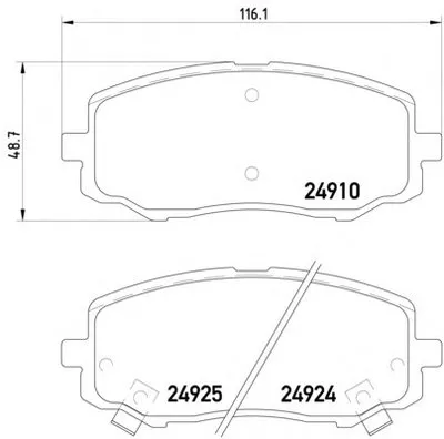 Комплект тормозных колодок, дисковый тормоз TEXTAR купить