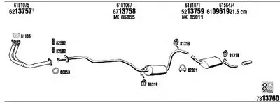 Система выпуска ОГ WALKER купить