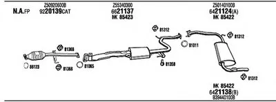 Система выпуска ОГ WALKER купить