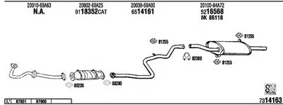 Система выпуска ОГ WALKER купить