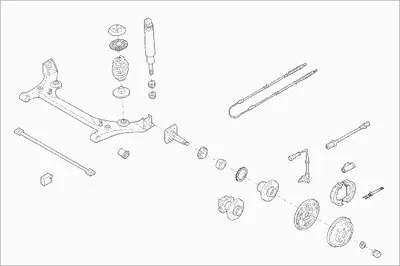 Рулевое управление; Подвеска колеса BOGE купить