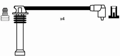 Комплект проводов зажигания NGK купить