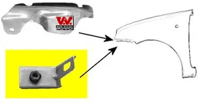 Крыло VAN WEZEL купить