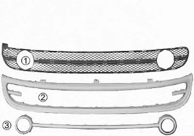 Решетка вентилятора, буфер VAN WEZEL купить