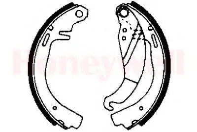 Комплект тормозных колодок JURID купить