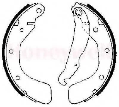 Комплект тормозных колодок JURID купить