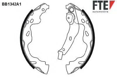 Комплект тормозных колодок FTE купить
