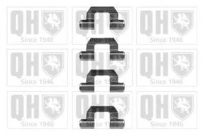 Комплектующие, колодки дискового тормоза QUINTON HAZELL купить