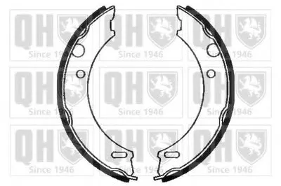 Комплект тормозных колодок, стояночная тормозная система QUINTON HAZELL купить