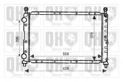Радиатор, охлаждение двигателя QUINTON HAZELL купить