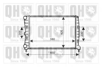Радиатор, охлаждение двигателя QUINTON HAZELL купить