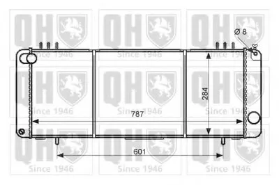 Радиатор, охлаждение двигателя QUINTON HAZELL купить