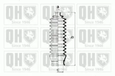 Комплект пылника, рулевое управление QUINTON HAZELL купить