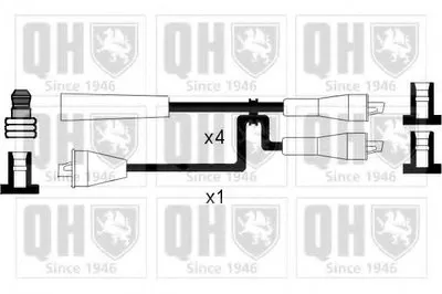 Комплект проводов зажигания CI QUINTON HAZELL купить