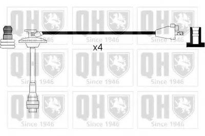 Комплект проводов зажигания CI QUINTON HAZELL купить