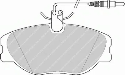 Комплект тормозных колодок, дисковый тормоз PREMIER FERODO купить