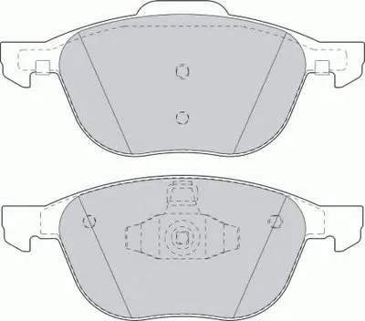 Комплект тормозных колодок, дисковый тормоз PREMIER FERODO купить