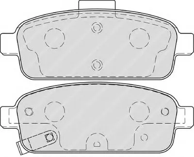 Комплект тормозных колодок, дисковый тормоз PREMIER FERODO купить