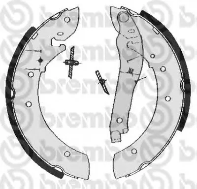 Комплект тормозных колодок BREMBO купить