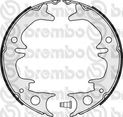 Комплект тормозных колодок, стояночная тормозная система BREMBO купить