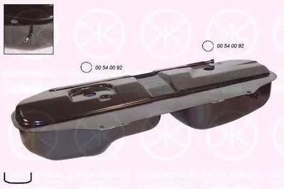 Топливный бак KLOKKERHOLM купить