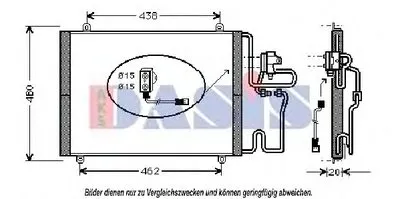 Конденсатор, кондиционер AKS DASIS купить