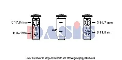 Расширительный клапан, кондиционер AKS DASIS купить