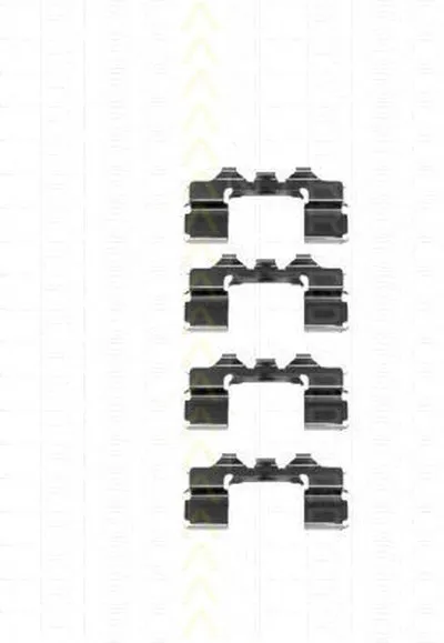 Комплектующие, колодки дискового тормоза TRISCAN купить