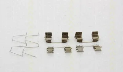 Комплектующие, колодки дискового тормоза TRISCAN купить