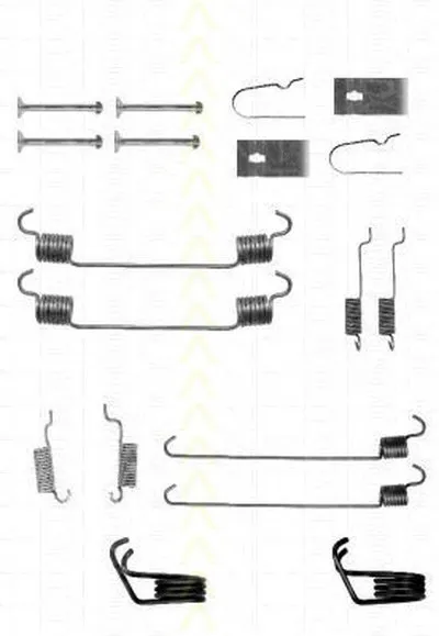Комплектующие, тормозная колодка TRISCAN купить