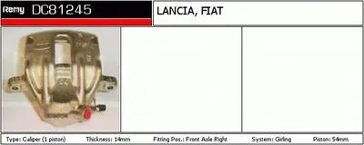 Тормозной суппорт Remanufactured REMY (Multiline) DELCO REMY купить