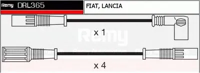 Комплект проводов зажигания Brand New REMY (Multiline) DELCO REMY купить