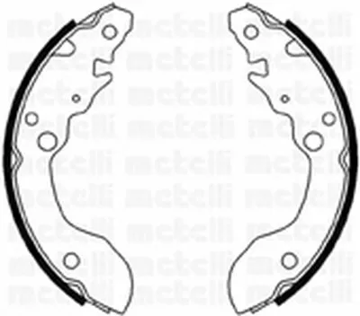 Комплект тормозных колодок METELLI купить